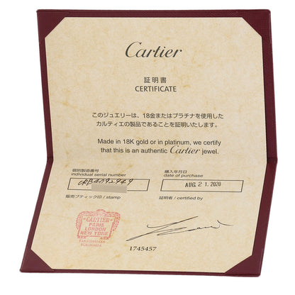 CARTIER Ballerina Curve 3PDiamond #49 Ring Platinum PT950 Ladies [Used]
