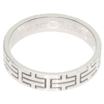HERMES Kilim #62 Ring K18 White Gold mens [Used]