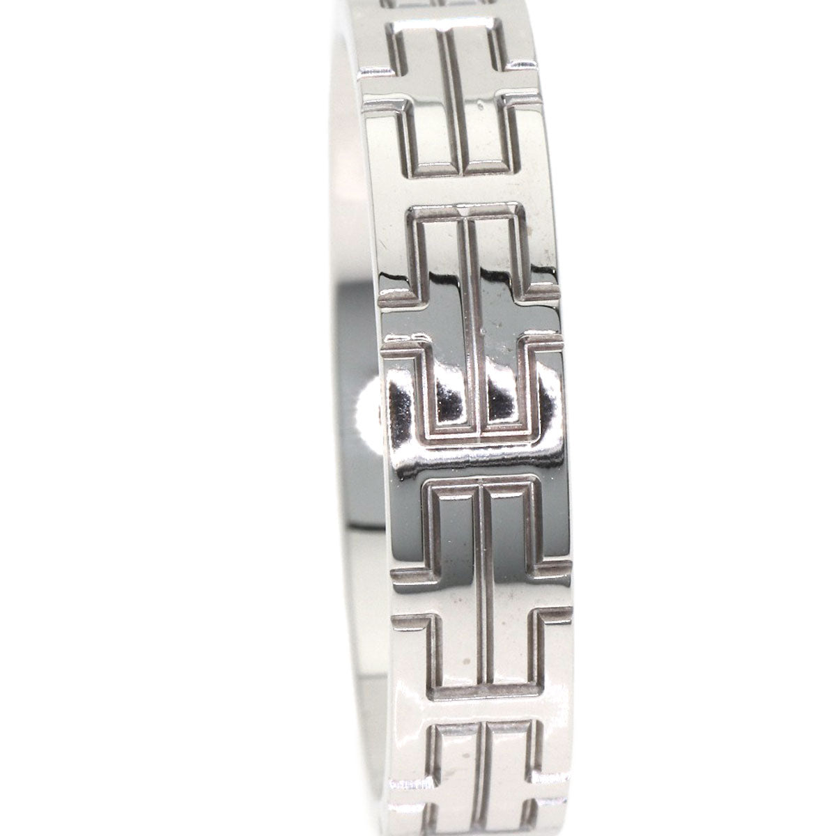 HERMES Kilim #62 Ring K18 White Gold mens [Used]
