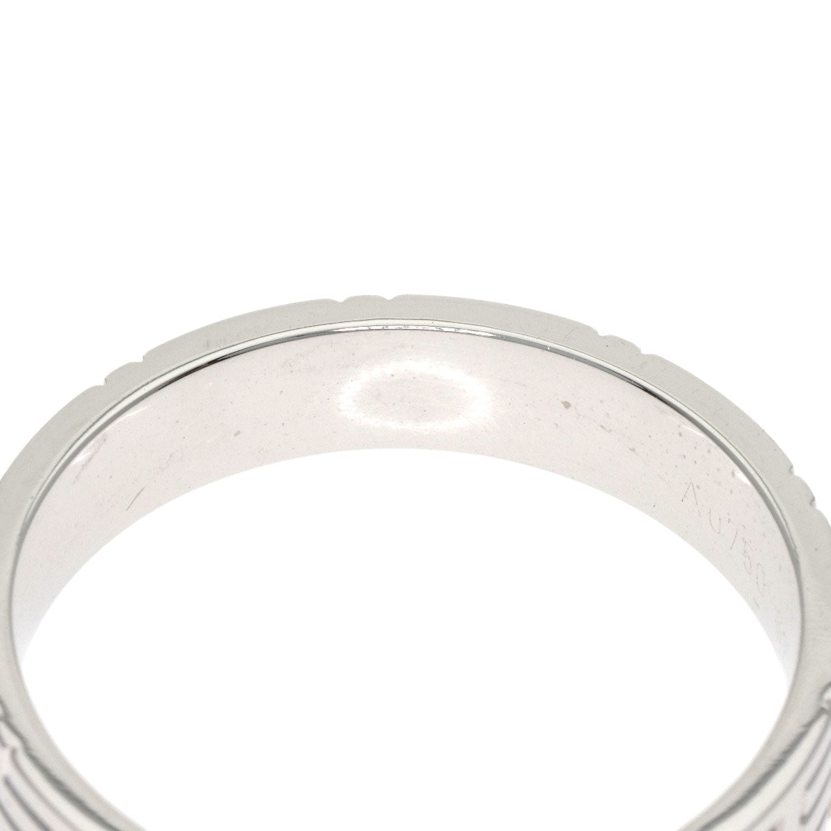 HERMES Kilim #62 Ring K18 White Gold mens [Used]