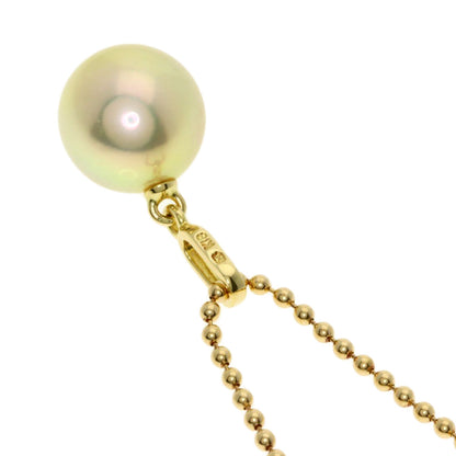 MIKIMOTO Akoya pearl Pearl Necklace K18 Yellow Gold Ladies [Used]