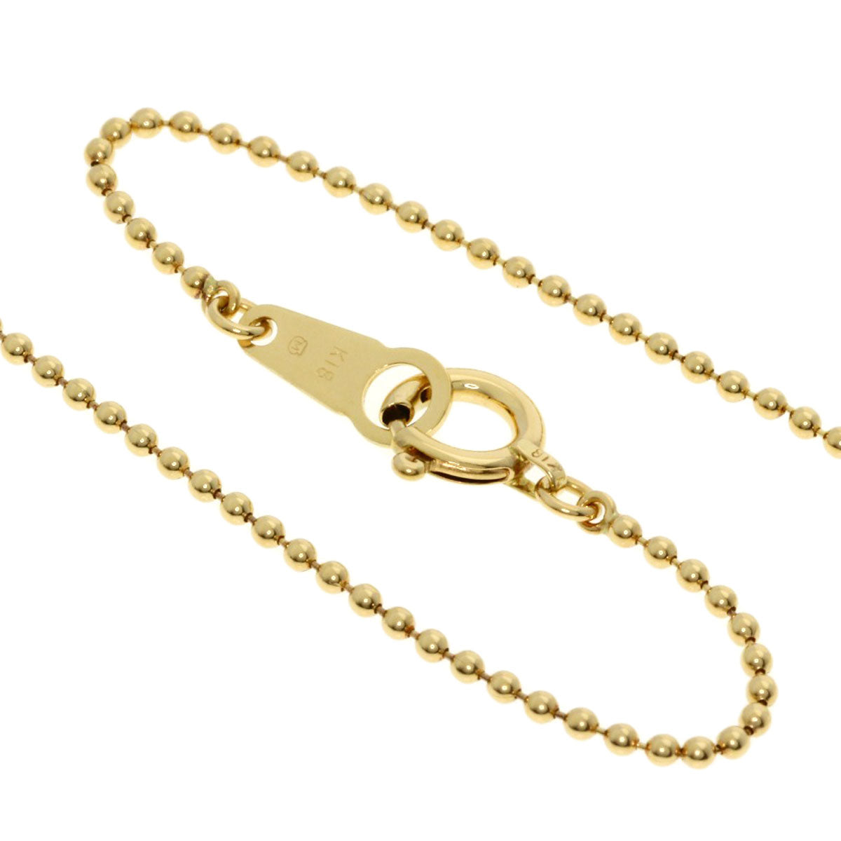 MIKIMOTO Akoya pearl Pearl Necklace K18 Yellow Gold Ladies [Used]