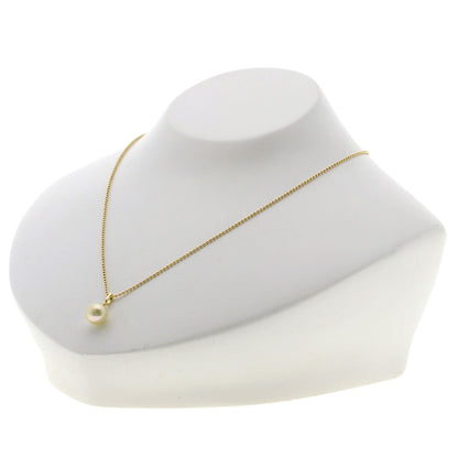 MIKIMOTO Akoya pearl Pearl Necklace K18 Yellow Gold Ladies [Used]
