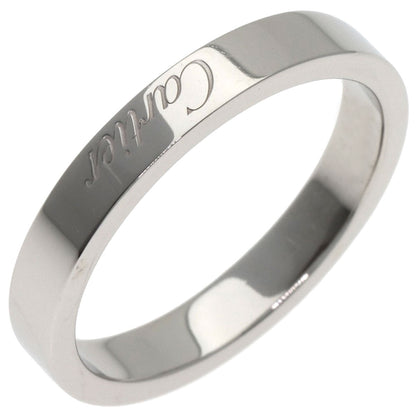 CARTIER Engraved #52 Ring Platinum PT950 Ladies [Used]