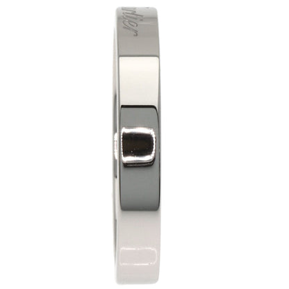 CARTIER Engraved #52 Ring Platinum PT950 Ladies [Used]