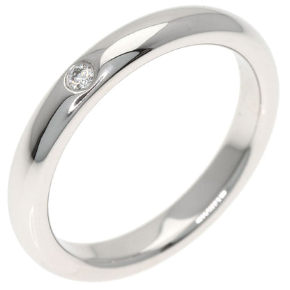 TIFFANY&Co. Stacking band 1P Diamond Ring Platinum PT950 Ladies [Used]