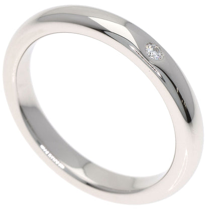 TIFFANY&Co. Stacking band 1P Diamond Ring Platinum PT950 Ladies [Used]