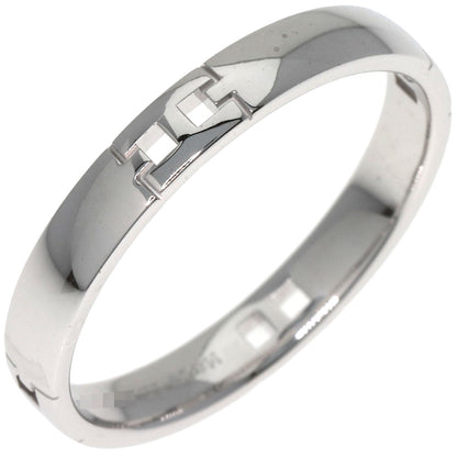 HERMES Hercules #62 Ring K18 White Gold Ladies [Used]
