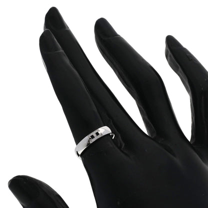 HERMES Ever Hercules Diamond #49 Ring K18 White Gold Ladies [Used]