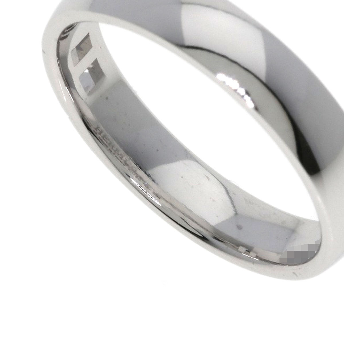 HERMES Ever Hercules Diamond #49 Ring K18 White Gold Ladies [Used]