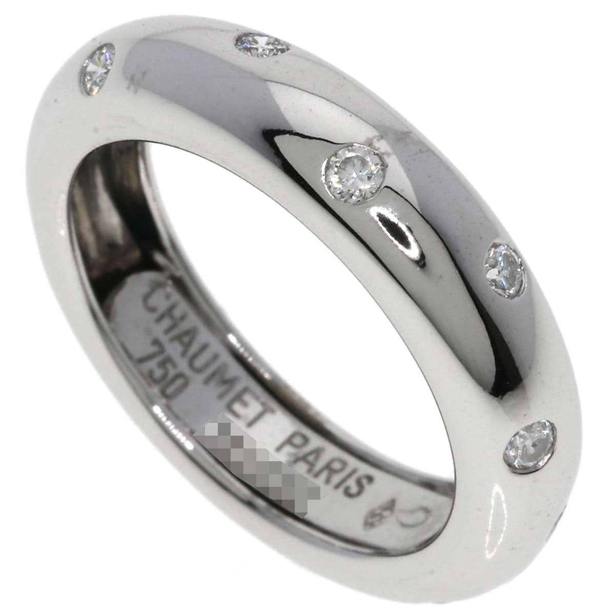 Chaumet Anneau Diamond Ring K18 White Gold Ladies [Used]
