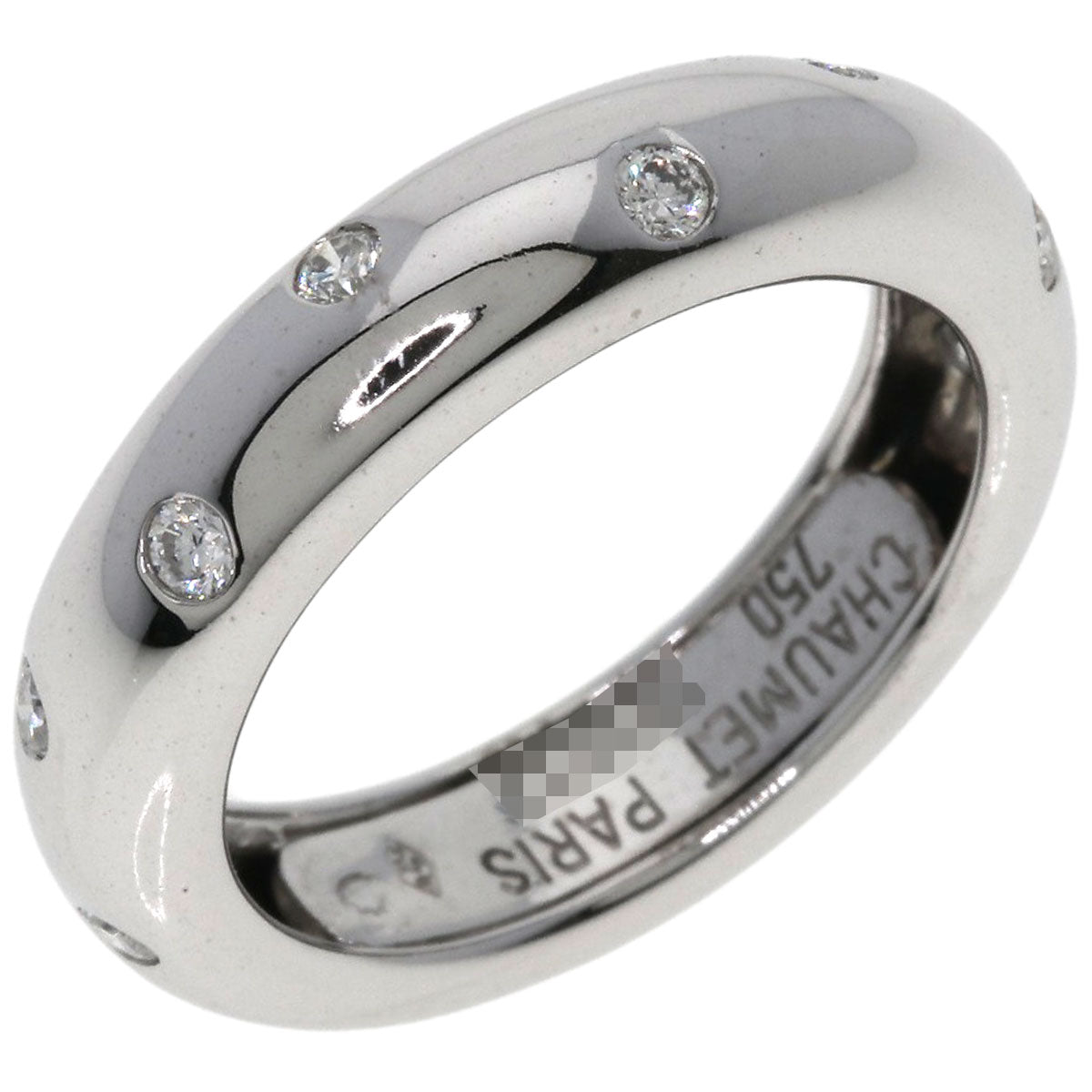 Chaumet Anneau Diamond Ring K18 White Gold Ladies [Used]