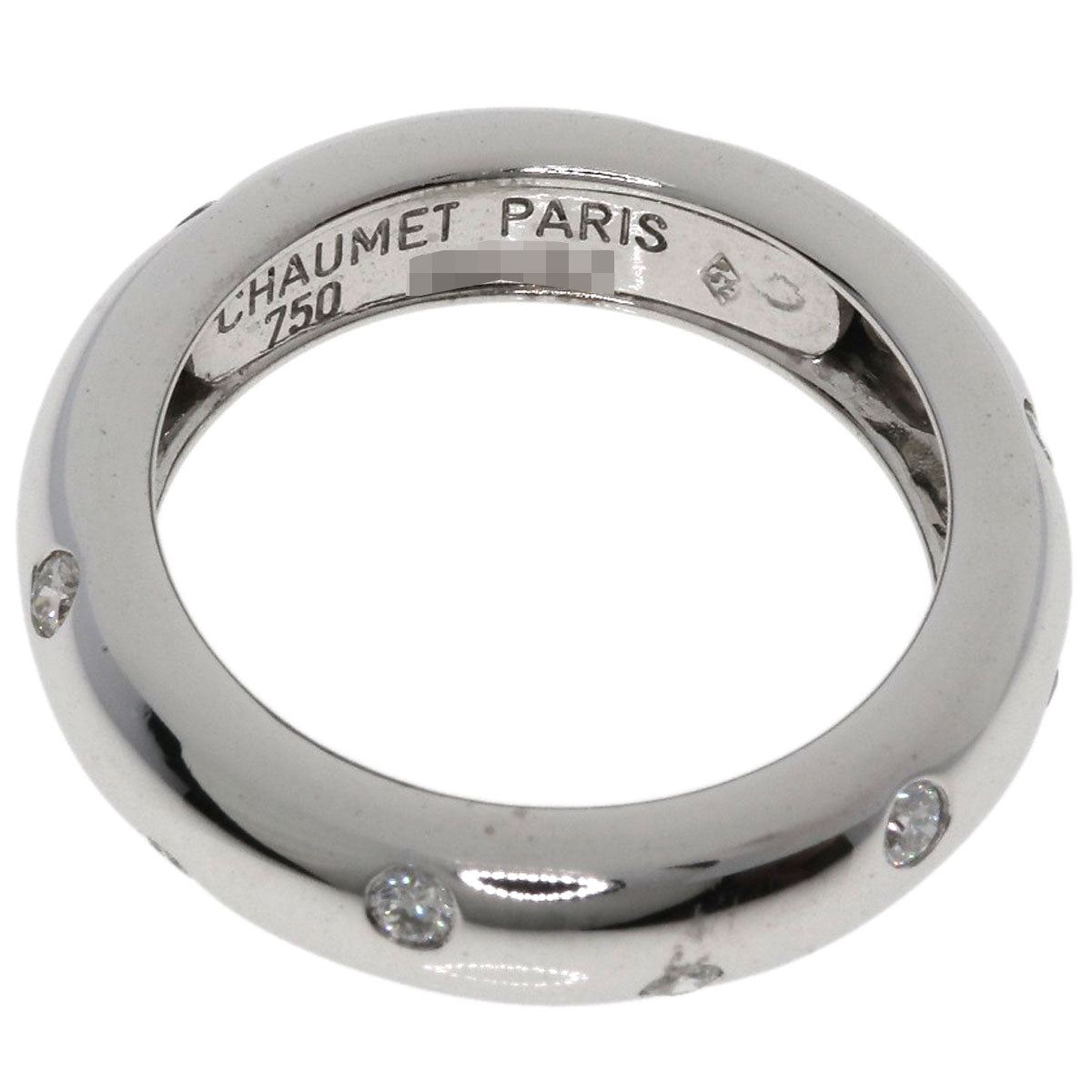 Chaumet Anneau Diamond Ring K18 White Gold Ladies [Used]