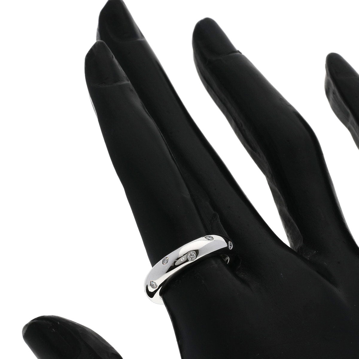 Chaumet Anneau Diamond Ring K18 White Gold Ladies [Used]