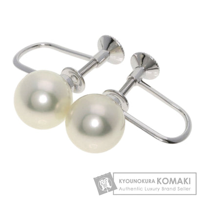 MIKIMOTO Akoya pearl Pearl Earring K14 White Gold Ladies [Used]