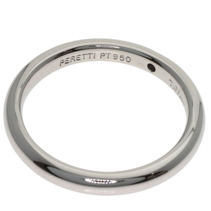 TIFFANY&Co. Stacking Band 1P Diamond Ring Platinum PT950 Ladies [Used]