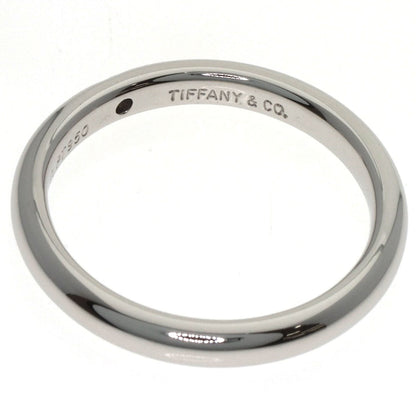 TIFFANY&Co. Stacking Band 1P Diamond Ring Platinum PT950 Ladies [Used]
