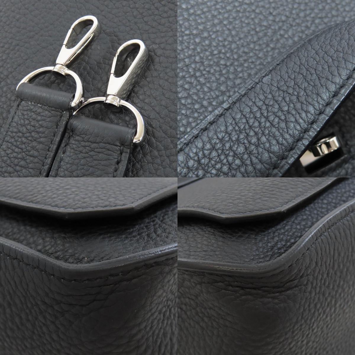 HERMES Gypsiere 28 SilverHardware Shoulder Bag Taurillon Clemence Ladies [Used]