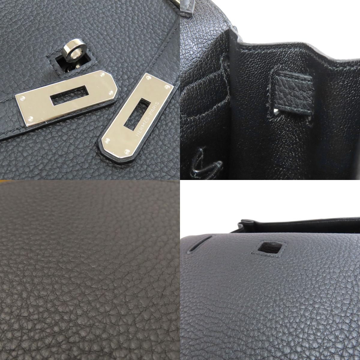 HERMES Gypsiere 28 SilverHardware Shoulder Bag Taurillon Clemence Ladies [Used]