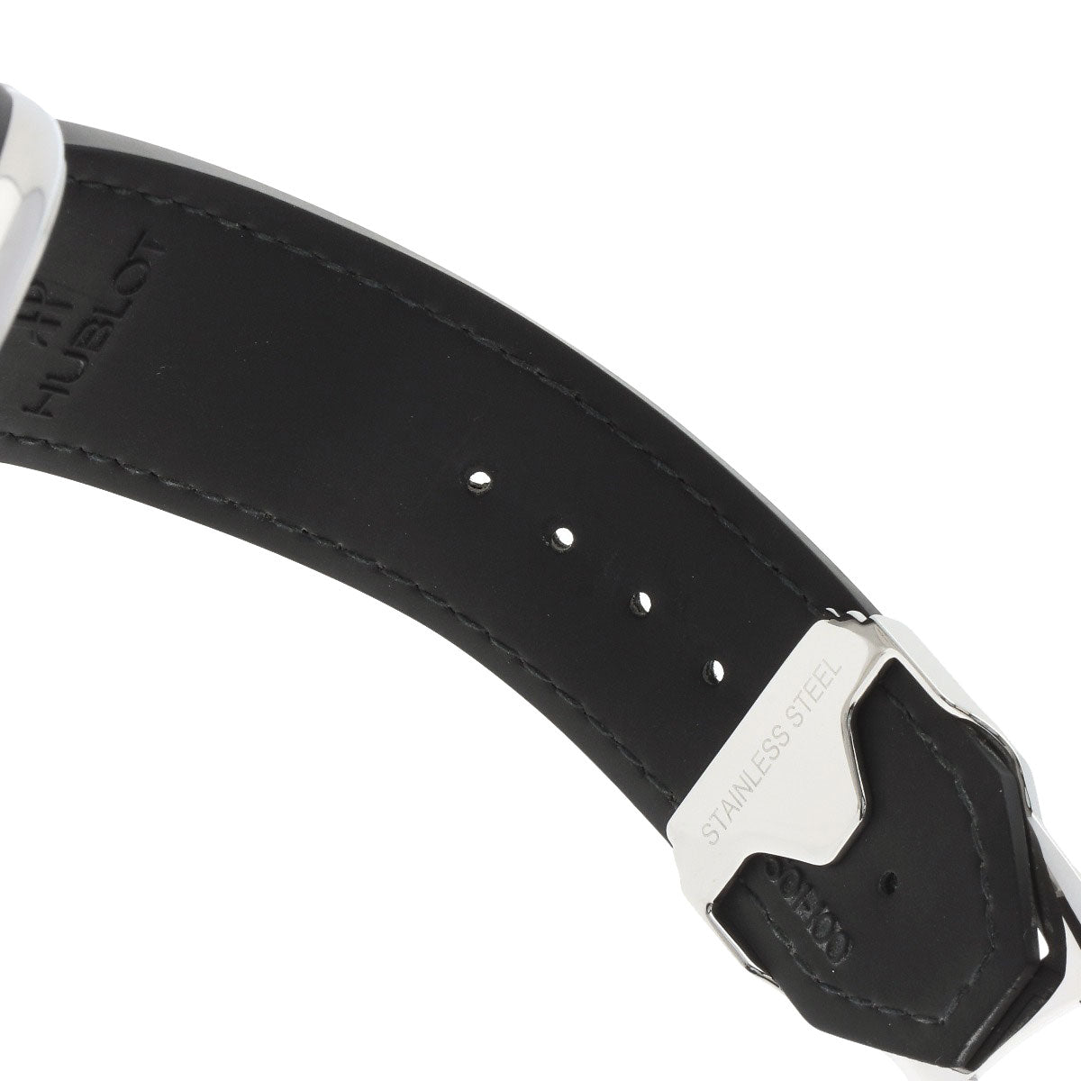 HUBLOT Classic Fusion Titanium Watches 511.NX.1171.LR Titanium/Rubber xLeather mens