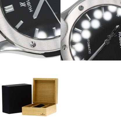 HUBLOT Classic Fusion Titanium Watches 511.NX.1171.LR Titanium/Rubber xLeather mens