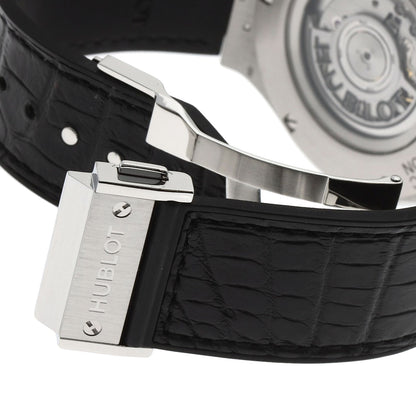 HUBLOT Classic Fusion Titanium Watches 511.NX.1171.LR Titanium/Rubber xLeather mens