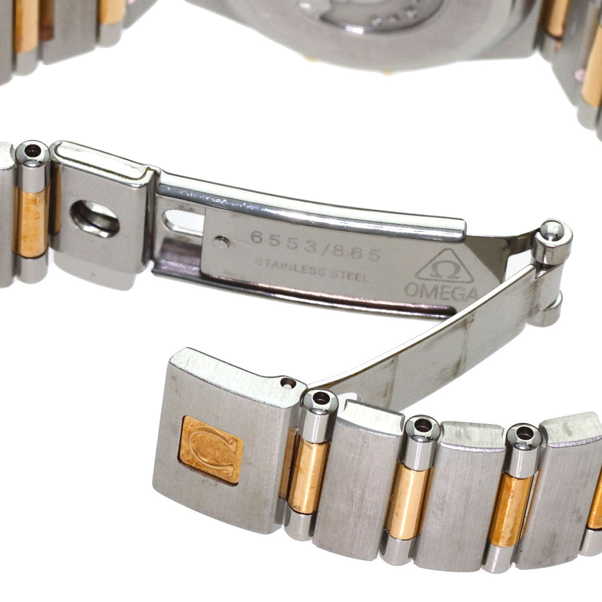 OMEGA Constellation Mini 12P Diamond Watches 1360.60.00 Stainless Steel/SSxK18PG Ladies