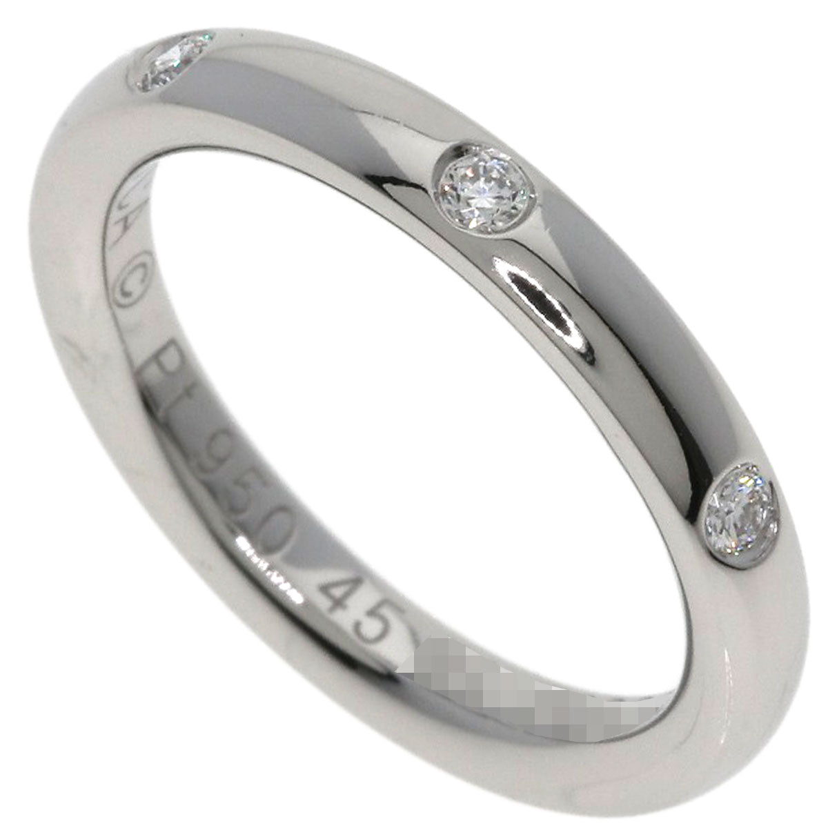 Van Cleef & Arpels Tendremont Etoile 3P Diamond #45 Ring Platinum PT950 Ladies [Used]