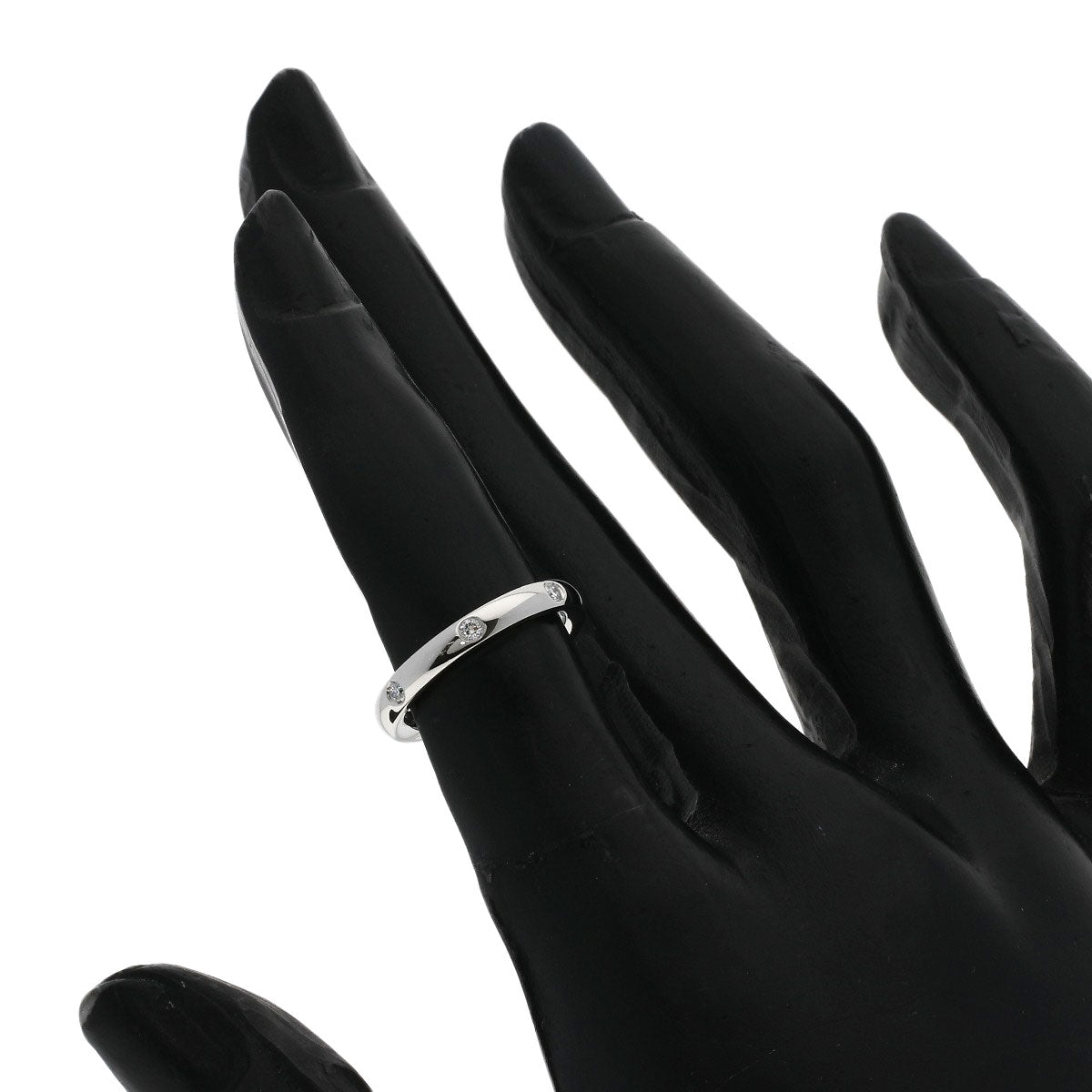 Van Cleef & Arpels Tendremont Etoile 3P Diamond #45 Ring Platinum PT950 Ladies [Used]