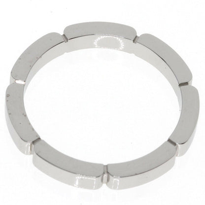 CARTIER Maillon PANTHERE 4P Diamond #53 Ring K18 White Gold Ladies [Used]