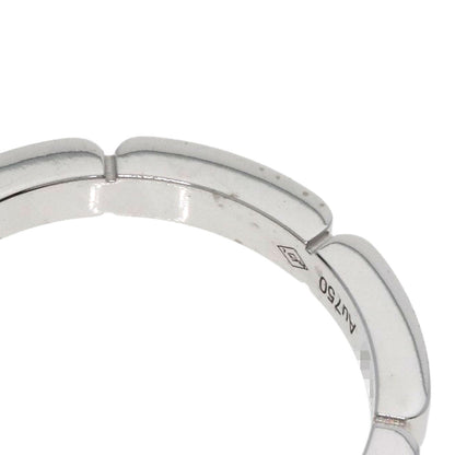 CARTIER Maillon PANTHERE 4P Diamond #53 Ring K18 White Gold Ladies [Used]
