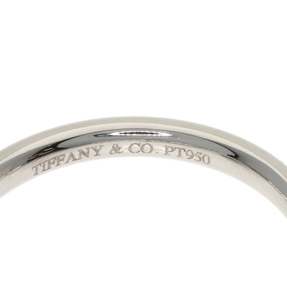 TIFFANY&Co. Curved band Diamond Ring Platinum PT950 Ladies [Used]