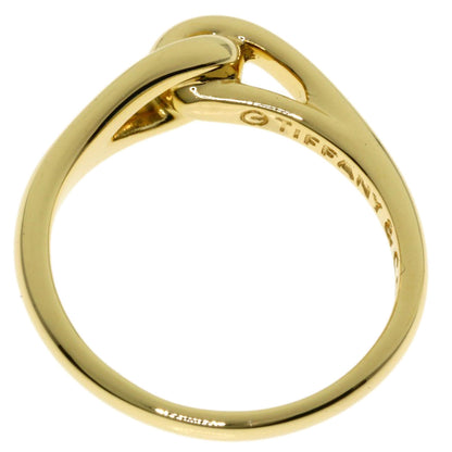 TIFFANY&Co. knot Ring K18 Yellow Gold Ladies [Used]