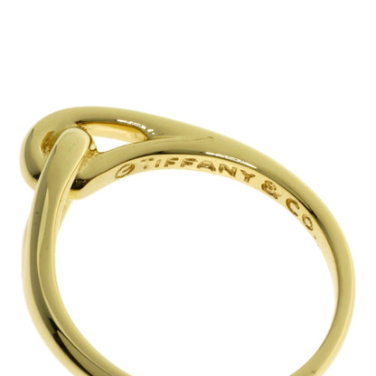 TIFFANY&Co. knot Ring K18 Yellow Gold Ladies [Used]