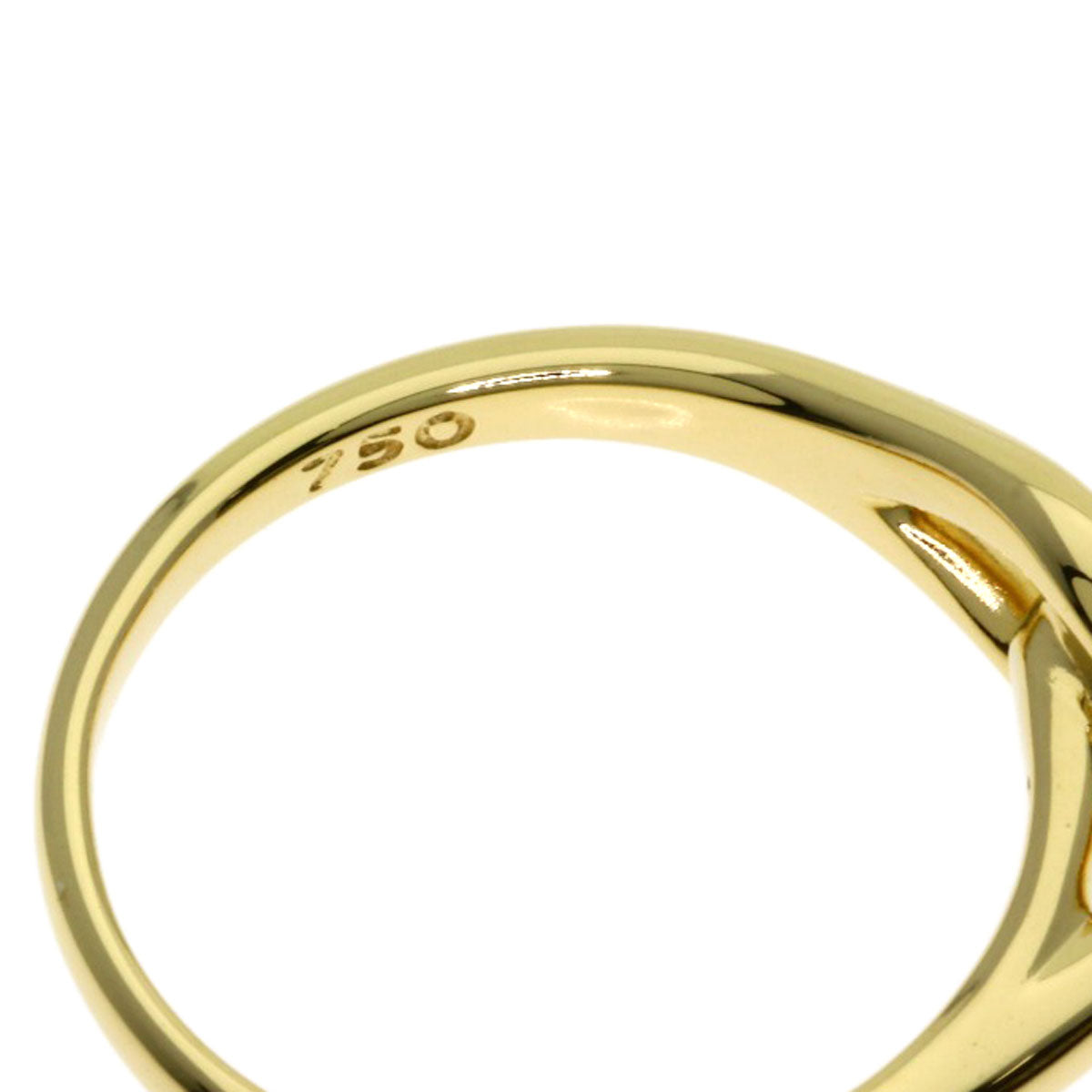 TIFFANY&Co. knot Ring K18 Yellow Gold Ladies [Used]