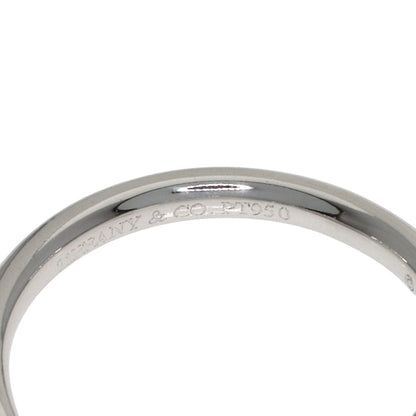 TIFFANY&Co. Curved band Diamond Ring Platinum PT950 Ladies [Used]