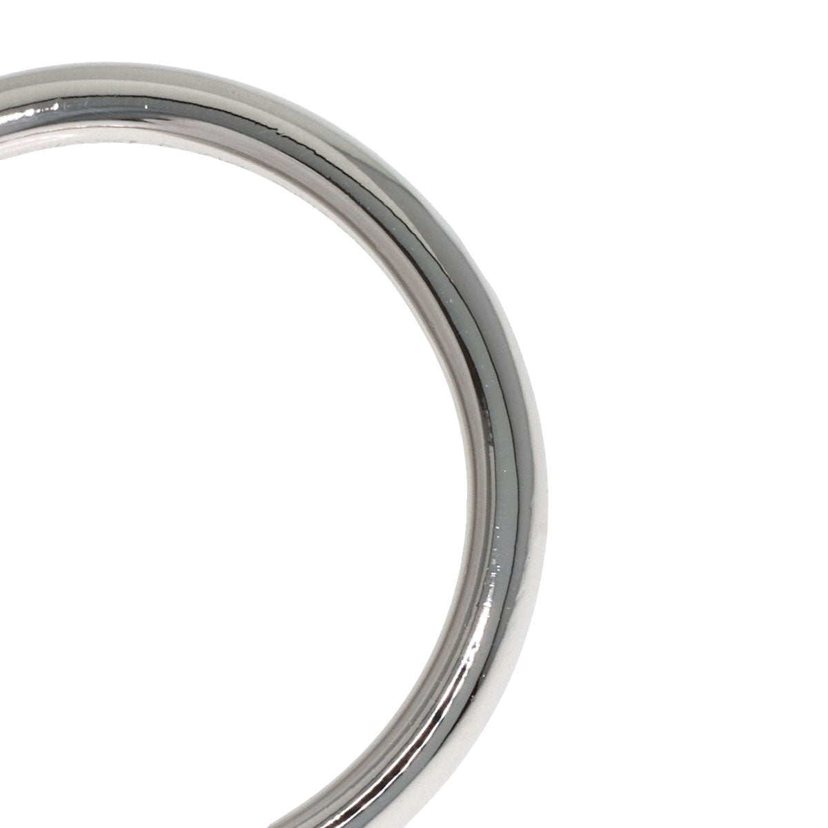 TIFFANY&Co. Curved band Diamond Ring Platinum PT950 Ladies [Used]