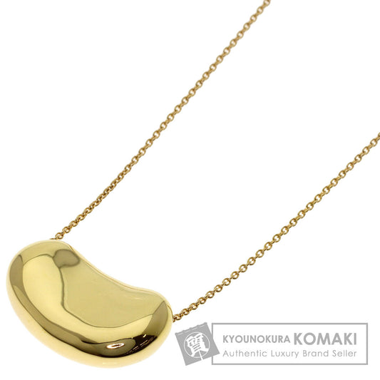 TIFFANY&Co. Bean Necklace K18 Yellow Gold Ladies [Used]