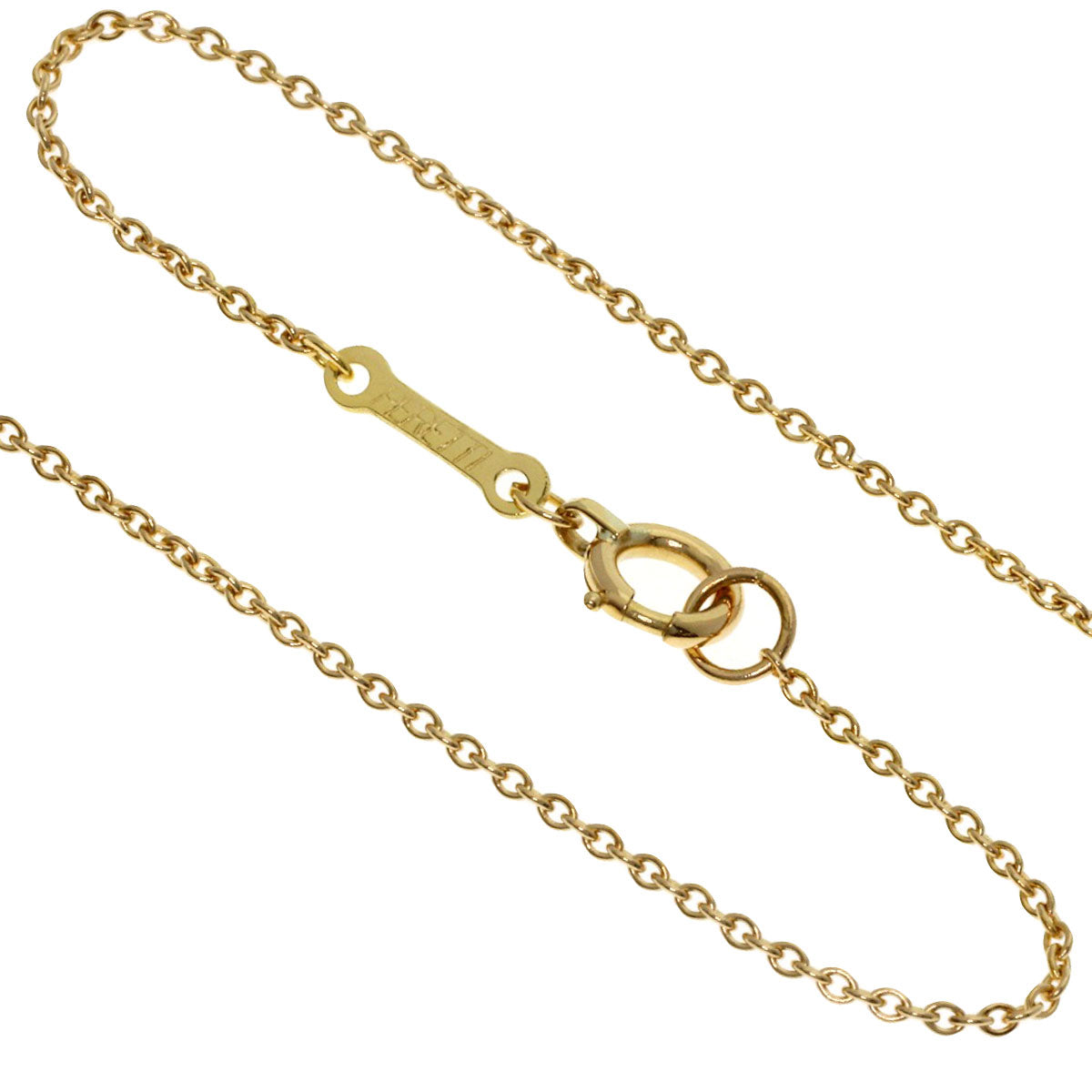 TIFFANY&Co. Bean Necklace K18 Yellow Gold Ladies [Used]