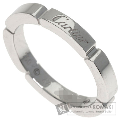 CARTIER Mayon PANTHERE # 47 Ring K18 White Gold Ladies [Used]