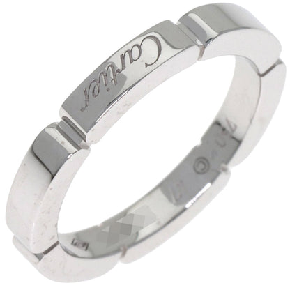 CARTIER Mayon PANTHERE # 47 Ring K18 White Gold Ladies [Used]