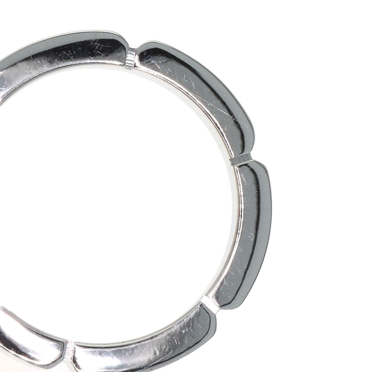 CARTIER Mayon PANTHERE # 47 Ring K18 White Gold Ladies [Used]