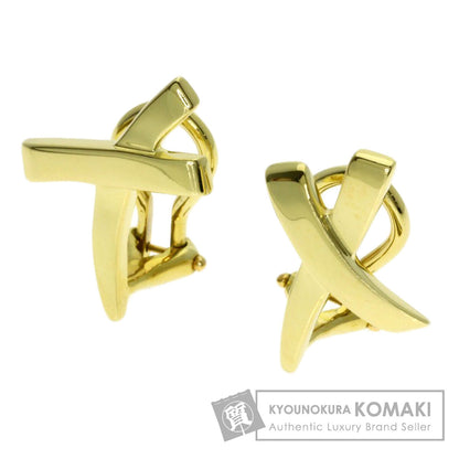 TIFFANY&Co. kiss Earring K18 Yellow Gold Ladies [Used]