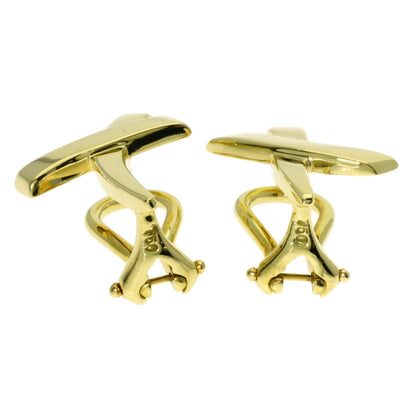 TIFFANY&Co. kiss Earring K18 Yellow Gold Ladies [Used]