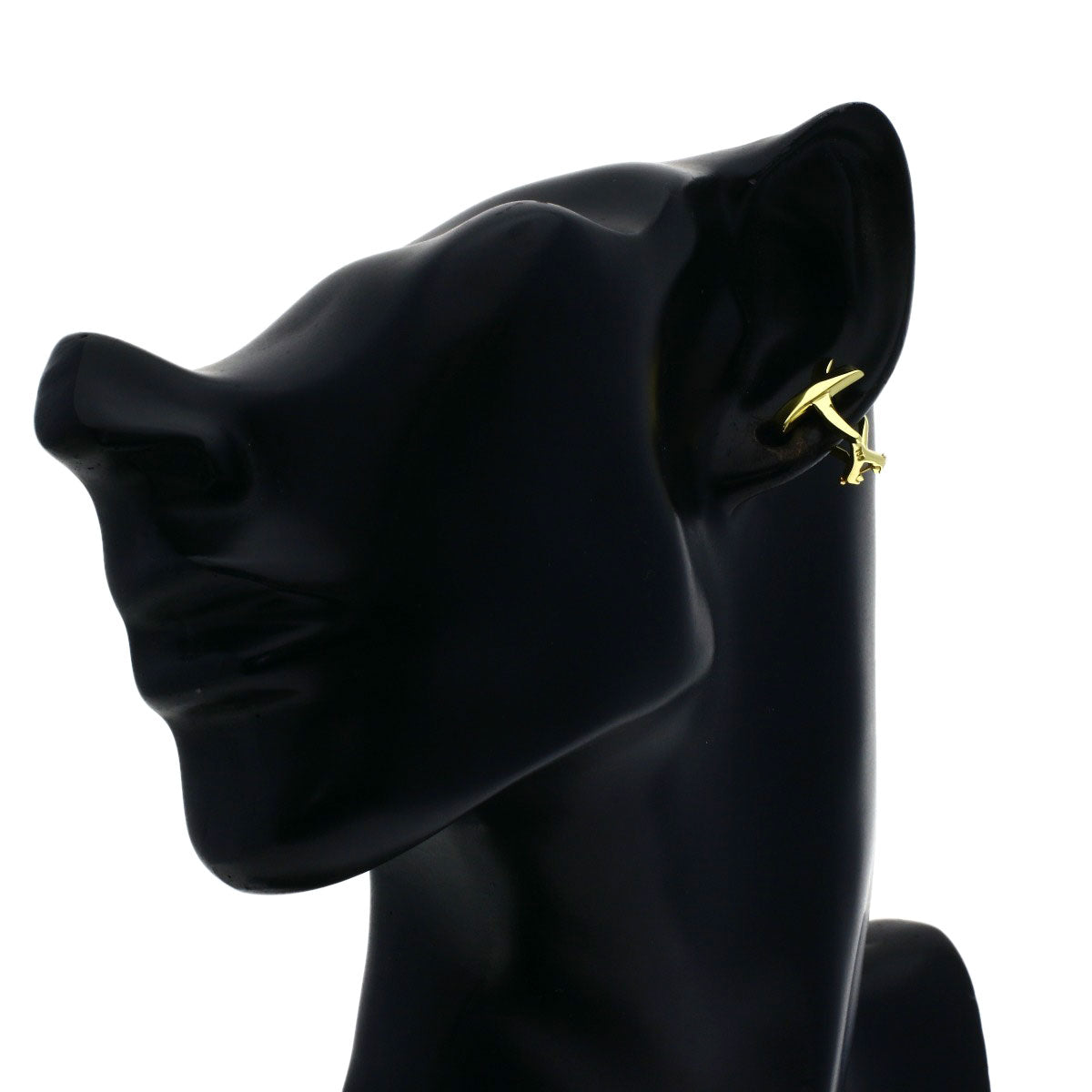 TIFFANY&Co. kiss Earring K18 Yellow Gold Ladies [Used]