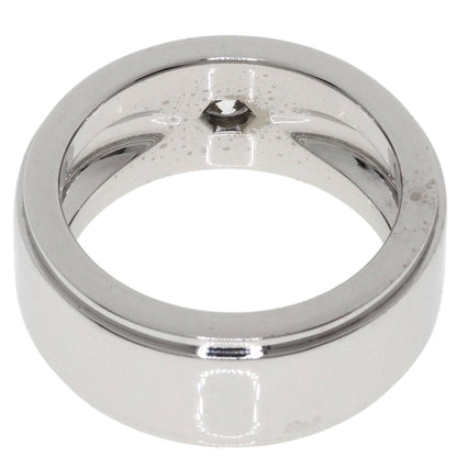 CARTIER Fortune Ring 1P Diamond #49 Ring K18 White Gold Ladies [Used]