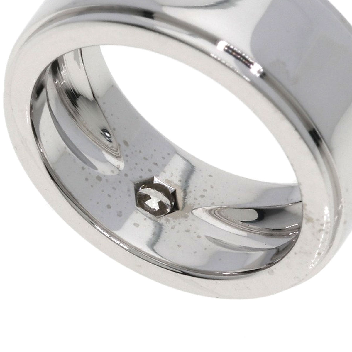CARTIER Fortune Ring 1P Diamond #49 Ring K18 White Gold Ladies [Used]