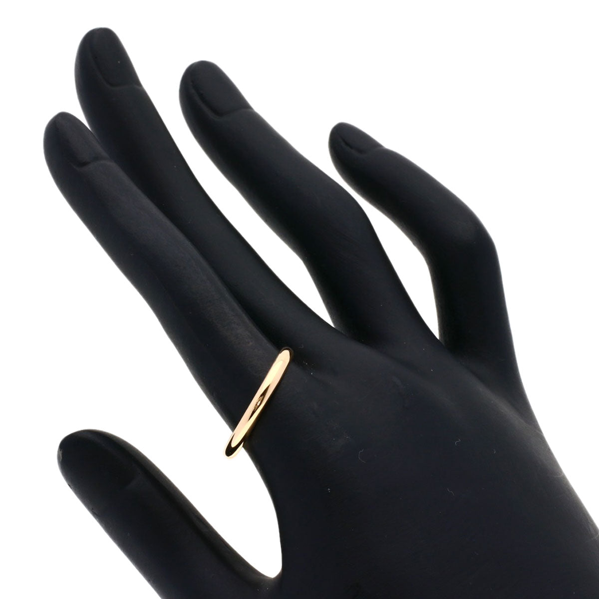 CARTIER Wedding #58 Ring K18 Pink Gold Ladies [Used]