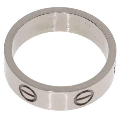 CARTIER love ring #55 Ring K18 White Gold Ladies [Used]