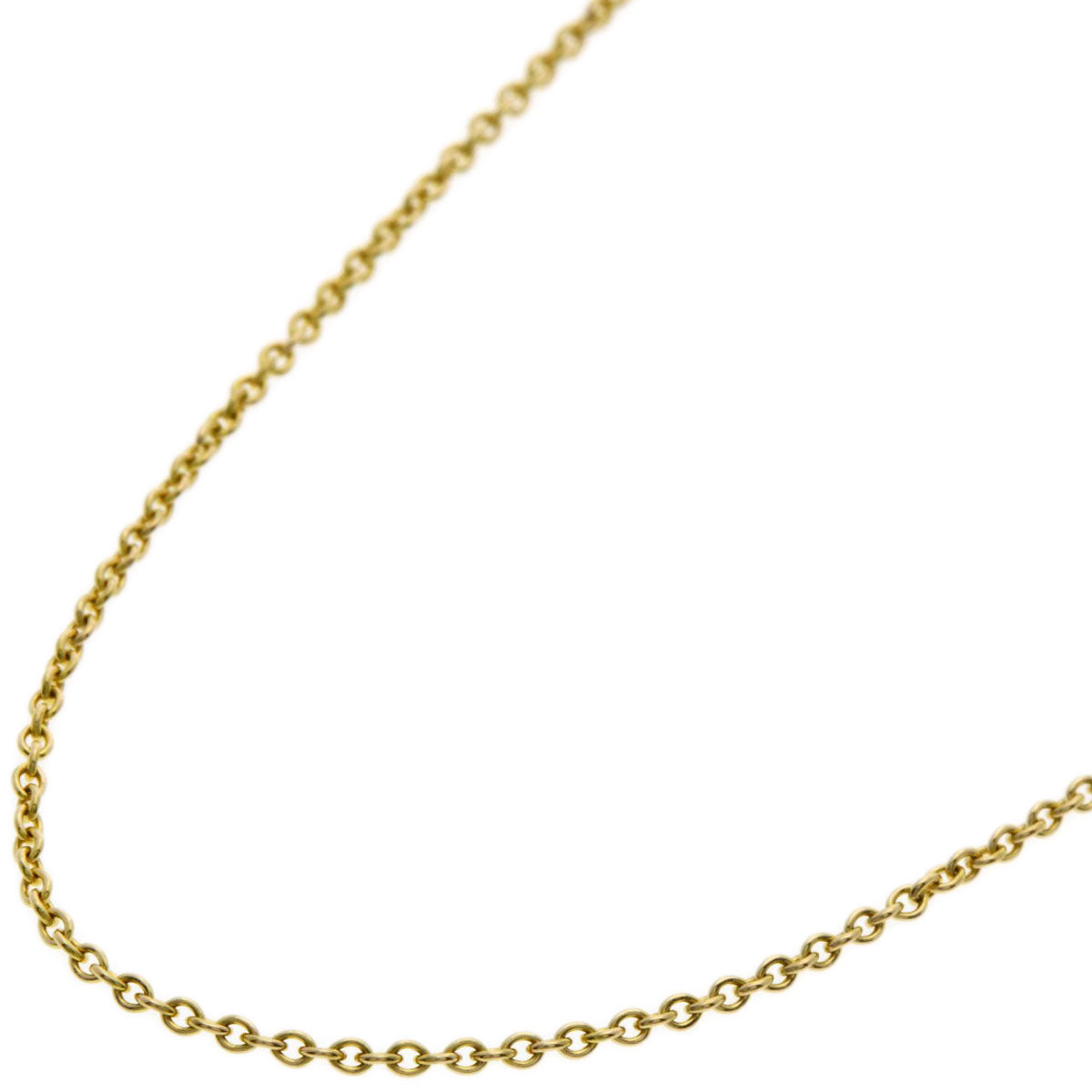 TIFFANY&Co. Chain 15.9" Necklace K18 Yellow Gold Ladies [Used]